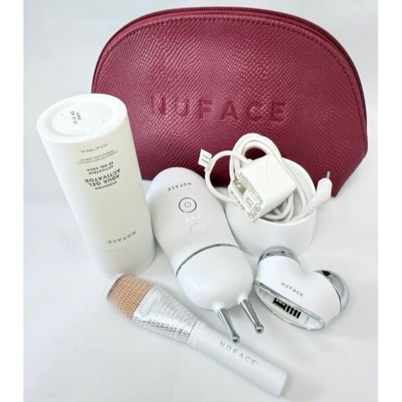 Nuface Trinity+ Boost w/ Effective Lip & Eye Attachment & Activator Gel - no box - Picture 2 of 8